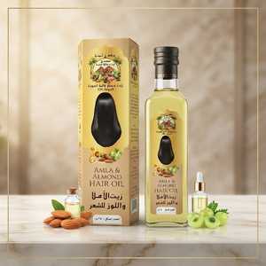 Aceite Capilar de Amla y Almendras, Aceite Capilar Herbal Botánico, Fórmula Enriquecida con Almendras, Sensación Ligera, Cuidado Nutritivo para el Cabello, OEM Personalizado - Product Image 6