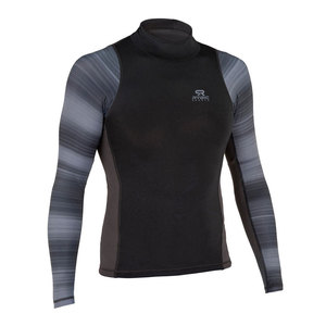 บริการ OEM คุณภาพพรีเมียม เสื้อรัดกล้ามเนื้อ MMA สีพื้นพิมพ์ลาย แขนเสื้อพิมพ์ลาย สไตล์โดดเด่น สำหรับใช้งานกลางแจ้ง - Product Image 1