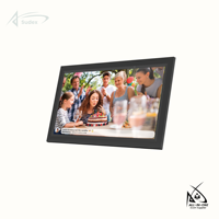 Cadre photo numérique à écran tactile LCD Full HD Sudex 10,1/7,0 pouces, mini vidéo, haut-parleur intégré, chargeur sans fil, port USB-C
