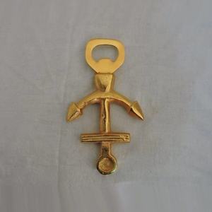 Abrebotellas en forma de hoja de Metal plateado, abrebotellas de alta calidad, bolsa de impresión de logotipo personalizado, regalo, caja de acero esmaltada de oro y plata - Product Image 2