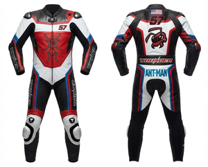 ชุดจั๊มสูทหนังวัว/หนังจิงโจ้ MotoCP Ramaha Racing พร้อมระบบป้องกันขั้นสูงสำหรับสนามแข่งและถนน ตัดเย็บตามสั่ง - Product Image 1
