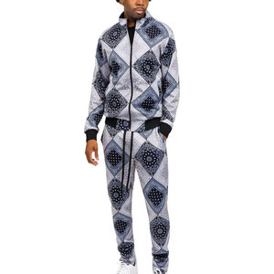 Survêtement d'hiver pour homme grande taille, uni, athlétique, sublimation, 100% polyester, matière douce et respirante, haute élasticité, style moderne et sportif - Product Image 1