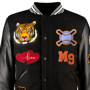 Unisex <b>Vintage</b> <b>Varsity</b> <b>Jacket</b> Custom Letterman <b>Jacket</b> Embroidered Baseball <b>Jacket</b> Bulk Wholesale - Product Image 5