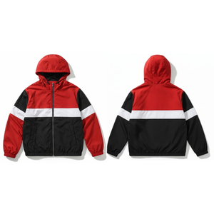 Chaquetas Impermeables Reversibles Ligeras Personalizadas de Tallas Grandes, Chaquetas Unisex Resistentes al Viento con Cierre de Cremallera, Servicio OEM - Product Image 1