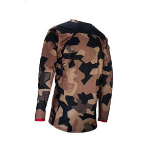 ชุดเสื้อเจอร์ซีย์มอเตอร์ครอสแขนสั้นระบายอากาศได้ดีแบบสั่งทำพิเศษพร้อมกางเกงสำหรับชุดแข่งรถ - MOQ ต่ำ - Product Image 5