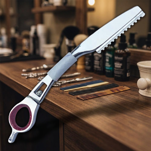 Cuchilla Profesional para Dar Forma al Cabello, de Acero Inoxidable, Herramienta de Corte y Estilismo para Barbería y Salón de Belleza - Product Image 2