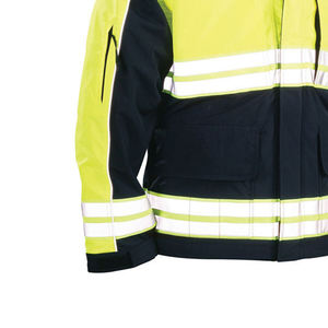 Reflective Safety <b>Jacket</b> Hi Visibility Polyester Breathable Industrial Workwear for Construction Road <b>Workers</b> Protective OEM - Product Image 5