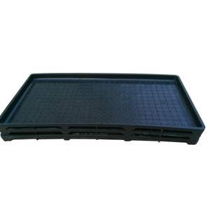 Bandeja de siembra portátil de plástico resistente de 600x300mm, sistema de vivero, bandeja de arroz de PP inyectado, China - Product Image 2