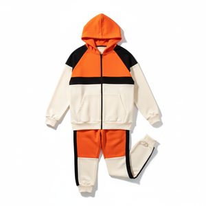 Survêtement pour homme de haute qualité, 100% coton, design personnalisé, poids lourd, imprimé, vente en gros de survêtements pour homme - Product Image 1