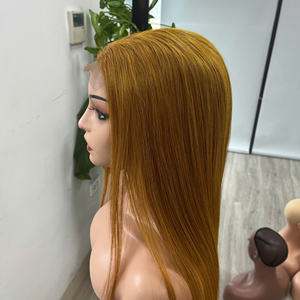 Brun clair couleur 18 pouces Super Double dessiné couleur vietnamien vrais cheveux humains de haute qualité - Product Image 2