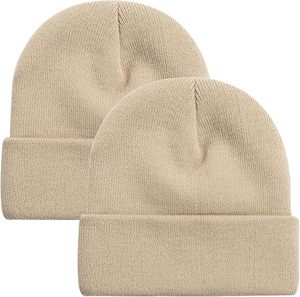 New <b>Winter</b> Wholesale Custom Logo Unisex High Quality Plain Blank Dyed Solid Color Hat <b>Cap</b> Acrylic Knitted Cuffed Beanie - Product Image 6