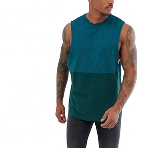 Débardeur de sport décontracté coupe classique en coton et bambou, doux, respirant, séchage rapide, avec emmanchures profondes, fabrication OEM, marque privée - Product Image 1