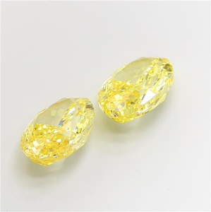 Diamant de laboratoire jaune vif brillant taille ovale, certifié CVD, pierre précieuse lâche de luxe pour la joaillerie fine et l'art - Product Image 5