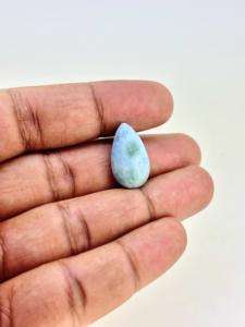 Larimar Natural de Primera Calidad, Cabujón Suelto, Color Azul Fino, Cristal Curativo para Joyería - Product Image 3