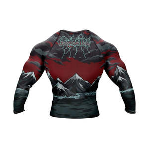 Wholesale Customized Unisex Quick-Dry Compression Shirt Soft Neck <b>Long</b> <b>Sleeve</b> Fitness Top Moisture Wicking Stretch - Product Image 3