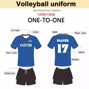 Uniforme de Voleibol de Alta Calidad con Nuevo Diseño, 100% Poliéster, Uniforme de Voleibol Hecho a Medida, Hecho en Pakistán - Product Image 2
