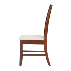 Premium Hardwood 5-Piece <b>Dining</b> Set 4 Seater Espresso Wood Table and Cushioned Vertical Slat <b>Chairs</b> Sustainable <b>Dining</b> Furniture - Product Image 6