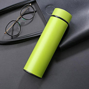 500ml Creative Smart LED Vacuum <b>Flask</b> Modern Design Stainless Steel Water Bottle Temperature Display Customized Logo 6-12 Hours - Product Image 2
