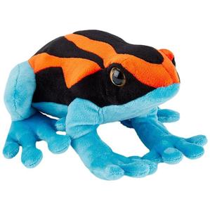 Nuevo Estilo Rana de Árbol Sentada con Ojos Rojos y Cuerpo Verde, Relleno de Algodón, Animal Realista, Juguetes Educativos para Niños, Peluche de Rana de 12 Pulgadas - Product Image 1