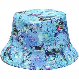 Oem USA Custom Logo Bucket Hat Premium Cotton Stylish Casual Fashion Cap High Quality Summer Hat - Product Image 2