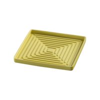 Silicone Sous-verres pour Boissons Imperméable En Gros De Forme Carrée Échantillon Gratuit