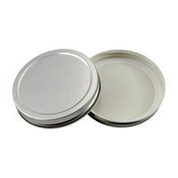 Couvercle métallique de qualité alimentaire à visser pour bocaux Mason, personnalisable, 38mm 42mm 53mm 63mm 70mm 82mm, fabrication OEM