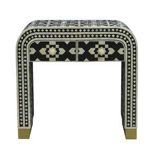 Handmade Bone Inlay Side <b>Table</b> Decorative Accent <b>Table</b> for Living <b>Room</b> - Product Image 1