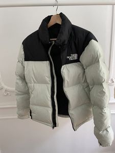 Premium Quality Unisex Puffer <b>Jacket</b> Windproof Stand Collar Casual <b>Winter</b> Zipper Closure Regular Fit Solid Color - Product Image 3