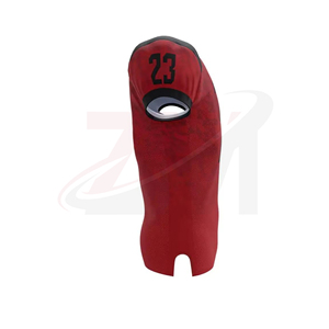 Uniforme de Fútbol Americano Rojo y Negro con el Número 23 y Pantalones para Hombres Adultos, Material de Poliéster Transpirable - Product Image 3