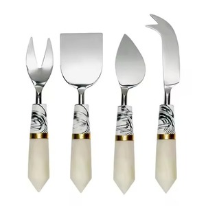 Luxury Craft <b>Cheese</b> <b>Knife</b> <b>Set</b> Stainless Steel <b>Cheese</b> Slicer Cutter Tools Kitchen Serving Accessories - Product Image 4