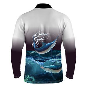 Camiseta Polo de Pesca para Hombre, Sublimada a Todo Color, Última Llegada - Product Image 2