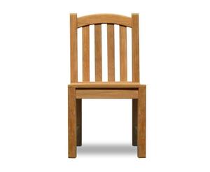 Modern Durable <b>Teak</b> <b>Garden</b> <b>Chair</b>-Waterproof & Comfortable Stackable for Apartment Kitchen Living Room Patio Restaurant Hotel - Product Image 1