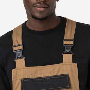 Combinaison de travail professionnelle respirante haute visibilité, salopette de sécurité industrielle, vêtements de travail de protection pour la construction - Product Image 4
