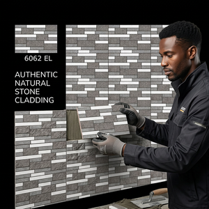 Carreaux muraux extérieurs en céramique numérique émaillée, finition brillante, pour aménagement extérieur et design de terrasses, 250x375mm - Product Image 4