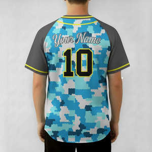 Camiseta de Softbol Personalizada con Logotipo, Blanca con Rayas, para Práctica, Auténtica, al por Mayor, Sublimada, Unisex - Product Image 2