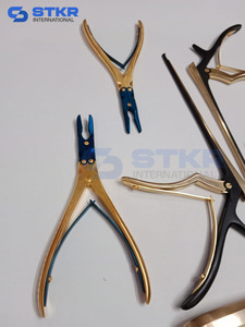 Juego de 15 Piezas de Curetas Óseas Codman Kerrison Rongeurs, Instrumentos Quirúrgicos Ortopédicos Manuales de Acero Inoxidable, Certificación CE Clase I - Product Image 3