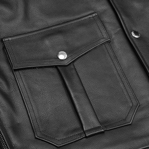 Genuine Leather Jackets Men Custom Leather Jacket for Men Customized Pure Leather Men's Jackets - Product Image 4