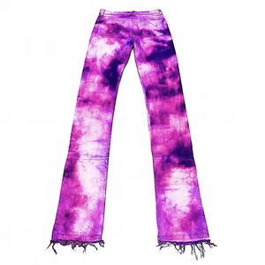 EDGE DENIM - Jeans de Mezclilla Vintage con Diseño Personalizado para Hombre, Lavado Tie Dye - Product Image 1