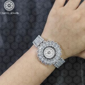 Reloj de Lujo Charm_Jewells para Mujer con Cristales K9, Esfera Redonda, Cierre de Mariposa, 30mm, Estilo Joyería de Moda - Product Image 2