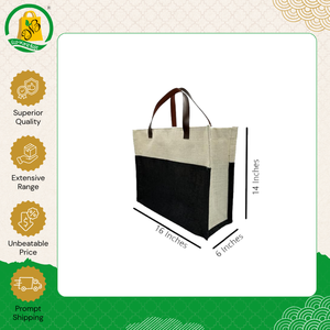 ลดราคาพิเศษสำหรับกระเป๋าช้อปปิ้งผ้ากระสอบป่านแบบย่อยสลายได้ ดีไซน์ใหม่ คุณภาพดี เป็นมิตรต่อสิ่งแวดล้อม สำหรับผู้หญิง ในราคาประหยัด - Product Image 5