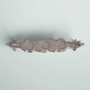 Luxury <b>Black</b> Iron Candle <b>Holder</b> Handmade for Modern Interior Design Home Decoration and Christmas Gifts in Designer Collections - Product Image 2