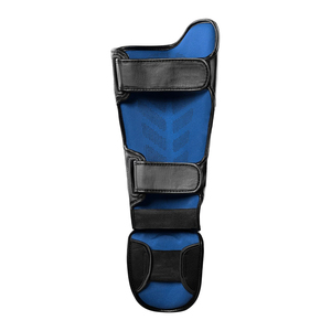 Protège-tibias confortables en tissu élastique avec rembourrage de la voûte plantaire pour le karaté, le MMA, le kick-boxing, le Muay Thai – Équipement d'entraînement de protection - Product Image 5