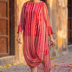 เสื้อเชิ้ตพิมพ์ลายตกแต่ง PS3367ผ้าชีฟอง1ชิ้นขนาด XS - Product Image 4