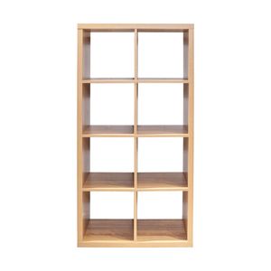 Organizzatore Smart Cube a 8 Cubi, Colore Noce, Libreria 2x4 con Ripiani Aperti per Archiviazione Casa e Ufficio - Product Image 5
