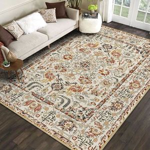 Tapis moderne de haute qualité, écologique, lavable en machine, en polyester et coton, à poils coupés, avec envers en coton pour animaux de compagnie - Product Image 2
