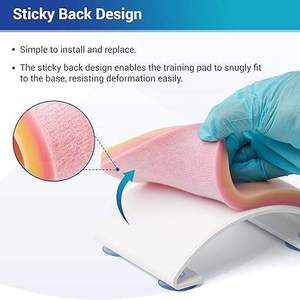33-Piece Manual Suture for Medical Students with Arch and Pre-Cut Silicone Pads Surgical <b>Tools</b> & <b>Threads</b> By Grip Surgical - Product Image 2