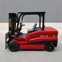 Chariot élévateur électrique compact de 2, 3 et 5 tonnes, chariot élévateur à batterie, chariot élévateur électrique avec certification CE EPA, vente d'usine