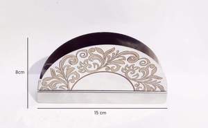 Stainless Steel Napkin <b>Holder</b> Hotel ware <b>Tissue</b> Stand for Dining Table <b>Kitchen</b> - Product Image 3