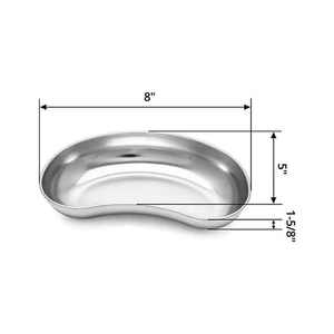 Meilleures ventes : Plateaux rénaux manuels en acier inoxydable, instruments chirurgicaux réutilisables, qualité A+, certifiés CE - Product Image 2