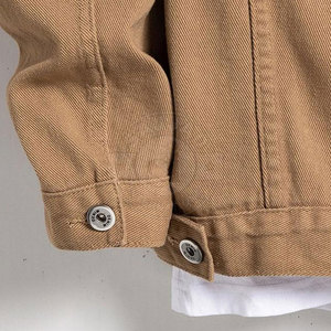 Chaqueta de Mezclilla para Hombre de Alta Calidad, Corte Personalizado, Ropa Casual, Prenda Exterior Moderna con Botones en la Parte Delantera, Chaqueta de Invierno - Product Image 3